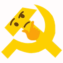communism_thonk Discord emoji