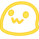 Neonblobyellow Discord Emoji