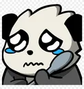 Sad Panda sadpanda Discord Emoji