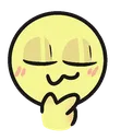 e_uwuthink Discord Emoji