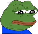 Pepe Feels Bad Man PepeFeelsBadMan Discord Emoji