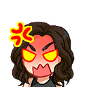 enfadoF Discord emoji