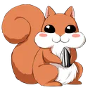 AnimeSquirrel Discord Emoji