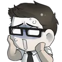 Dwightscared Discord Emoji