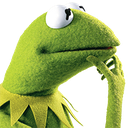 KermitThink Discord emoji