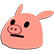 piggysurprised Discord emoji
