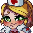 NPCNurseSmug Discord Emoji