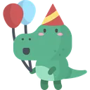 dinoParty Discord Emoji