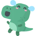Dino Laugh Discord Emoji