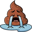 Poop Cry Discord Emoji