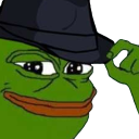 pepefedora Discord emoji