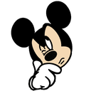 MickeyThink Discord emoji