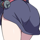 :AkkoButt: Discord Emote