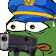 MonkaCop Discord emoji