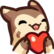 Furretlove Discord Emoji