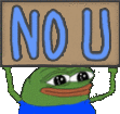 PeepoNoU Discord emoji