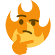 thonk_fire Discord emoji