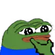 Peepo Think PeepoThink Discord Emoji