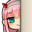 AS_zerotwo_sneak Discord Emoji