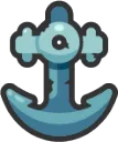 Anchored