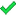 :green_check: