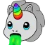 UnicornSick Emoji