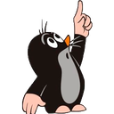 krtek_up Discord emoji