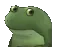 Frog Stare frogStare Discord Emoji