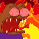 :PepeHellFireScream: Discord Emote