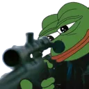 pepeSNIPED Discord Emoji