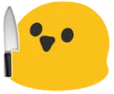 Blobknife Discord Emoji
