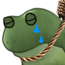 :FrogSadKms: Discord Emote