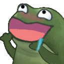 :Frogasm: Discord Emote