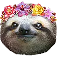 :slothFlowery: