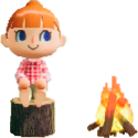 :islandersitstarecampfire: Discord Emote