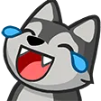 Wulf Laugh Discord Emoji