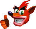 Crashthumbsup