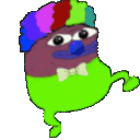 HyperHonkWalkRGB Discord Emoji