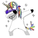 dabbing_unicorn