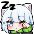 Evie_sleepy