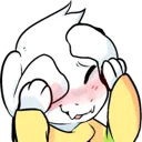 asriel_blush