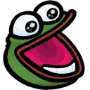 Laughing Pepe Discord Emoji