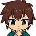 thinkKazuma Discord Emoji