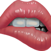:LipBite: Discord Emote