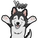:huskyclipartemoji12: Discord Emote