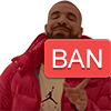 :DrakeBan: Discord Emote