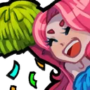 NPCPartyGirlCheer Discord Emoji