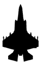planeF35silhouette
