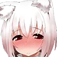 Nya Blush Discord Emoji