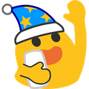 BlobSleepWave Discord emoji